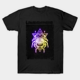 Cancer neon sign T-Shirt